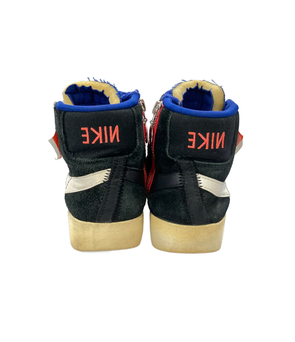 NIKE ハイカットスニーカー サイドジップ W BLAZER MID REBEL BQ4022-005 レディース SIZE 23.5 ナイキ