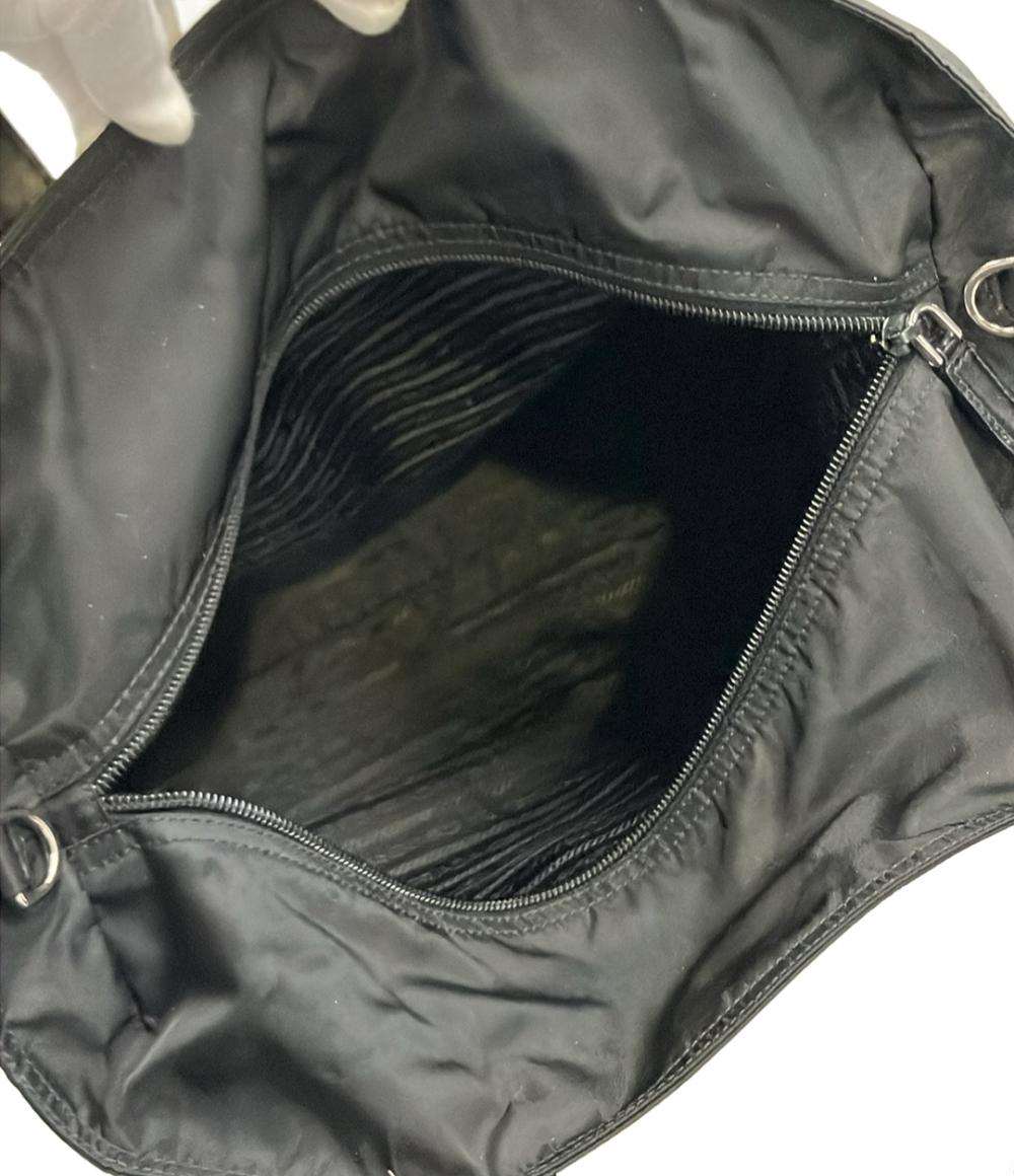 PRADA 2way トートバッグ ショルダーバッグ 斜め掛け ナイロン シルバー金具 レディース プラダ