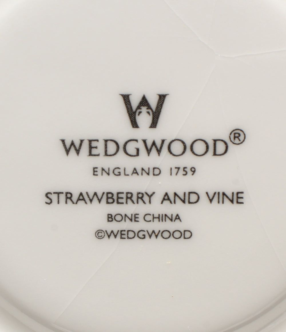 美品 WEDGWOOD カップ＆ソーサー ストロベリー&バイン ウエッジウッド