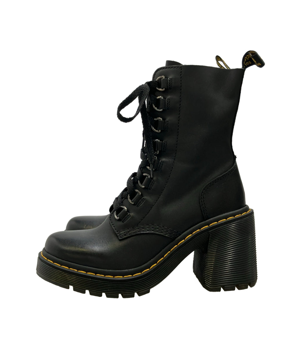 美品 Dr.Martens ショートブーツ 8ホール チャンキーヒール レディース SIZE 8 ドクターマーチン