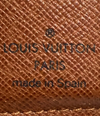 訳あり LOUIS VUITTON 二つ折り財布 コンパクトジップ モノグラム M61667 レディース ルイ・ヴィトン