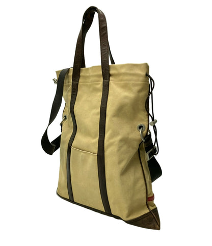 PRADA SPORTS 2WAYハンドバッグ ショルダーバッグ トートバッグ キャンバス レザー 4VA447 プラダスポーツ