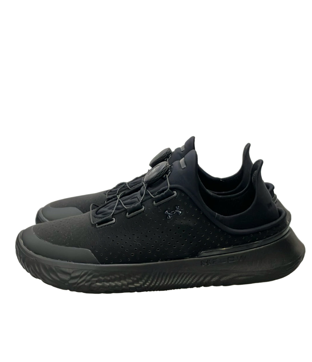 美品 UNDER ARMOUR ローカットスニーカー UA Flow Slipspeed Trainer 3026197-008 レディース SIZE 24.5 アンダーアーマー