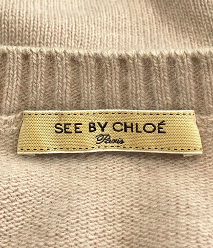 SEE BY CHLOE 長袖 ロゴ ニット レディース SIZE 40 (S) シーバイクロエ