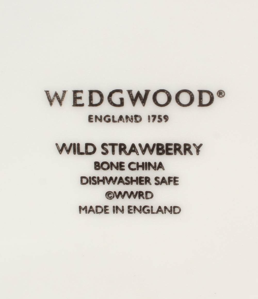 美品 WEDGWOOD カップ＆ソーサー 2客セット ペア デルフィ ワイルドストロベリー ウェッジウッド
