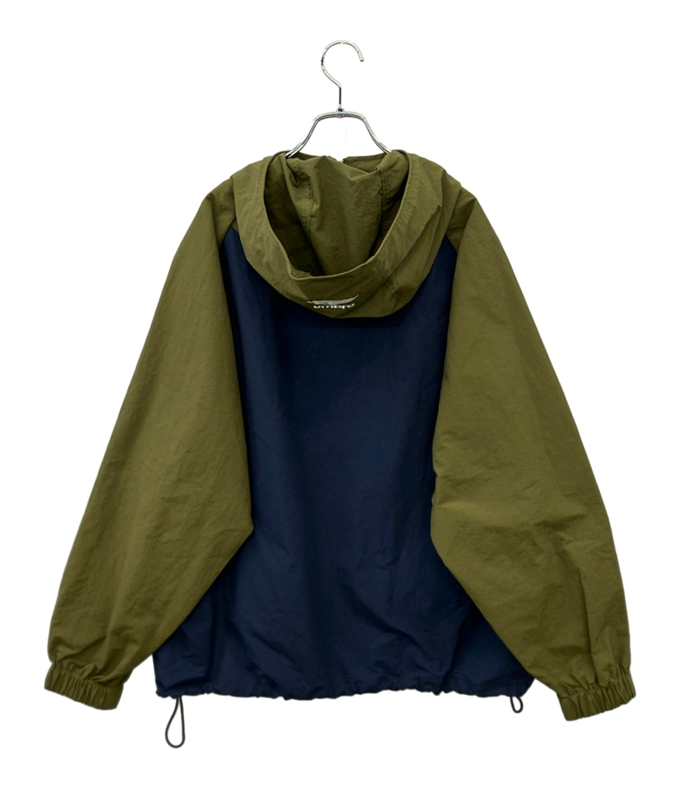 美品 9090 UMBRO ナイロンプルオーバー Raglan Anorak メンズ SIZE M ナインティナインティ アンブロ