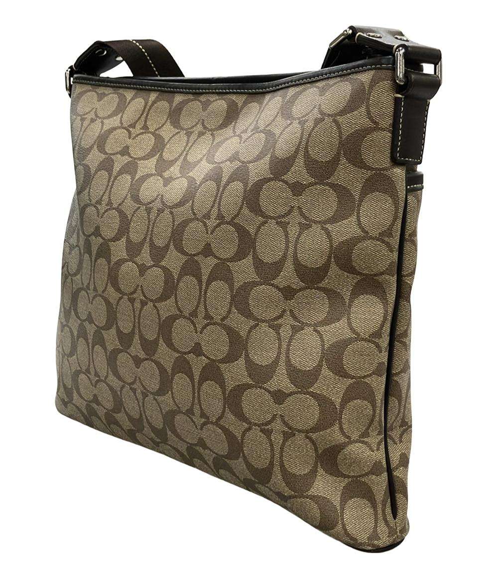 COACH ショルダーバッグ 斜め掛け PVCレザー シグネチャー F70562 レディース コーチ