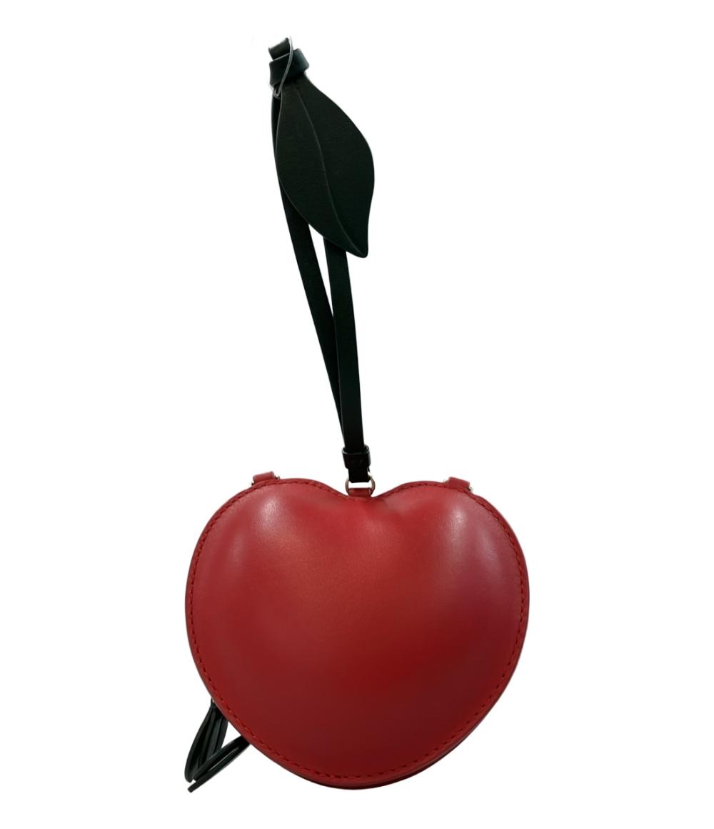 美品 ケイトスペード チェーンショルダーバッグ チェリー レディース Kate Spade