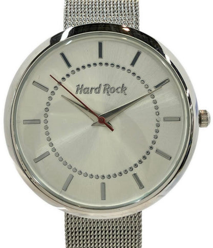 ハードロック 腕時計 クオーツ シルバー メンズ HARD ROCK