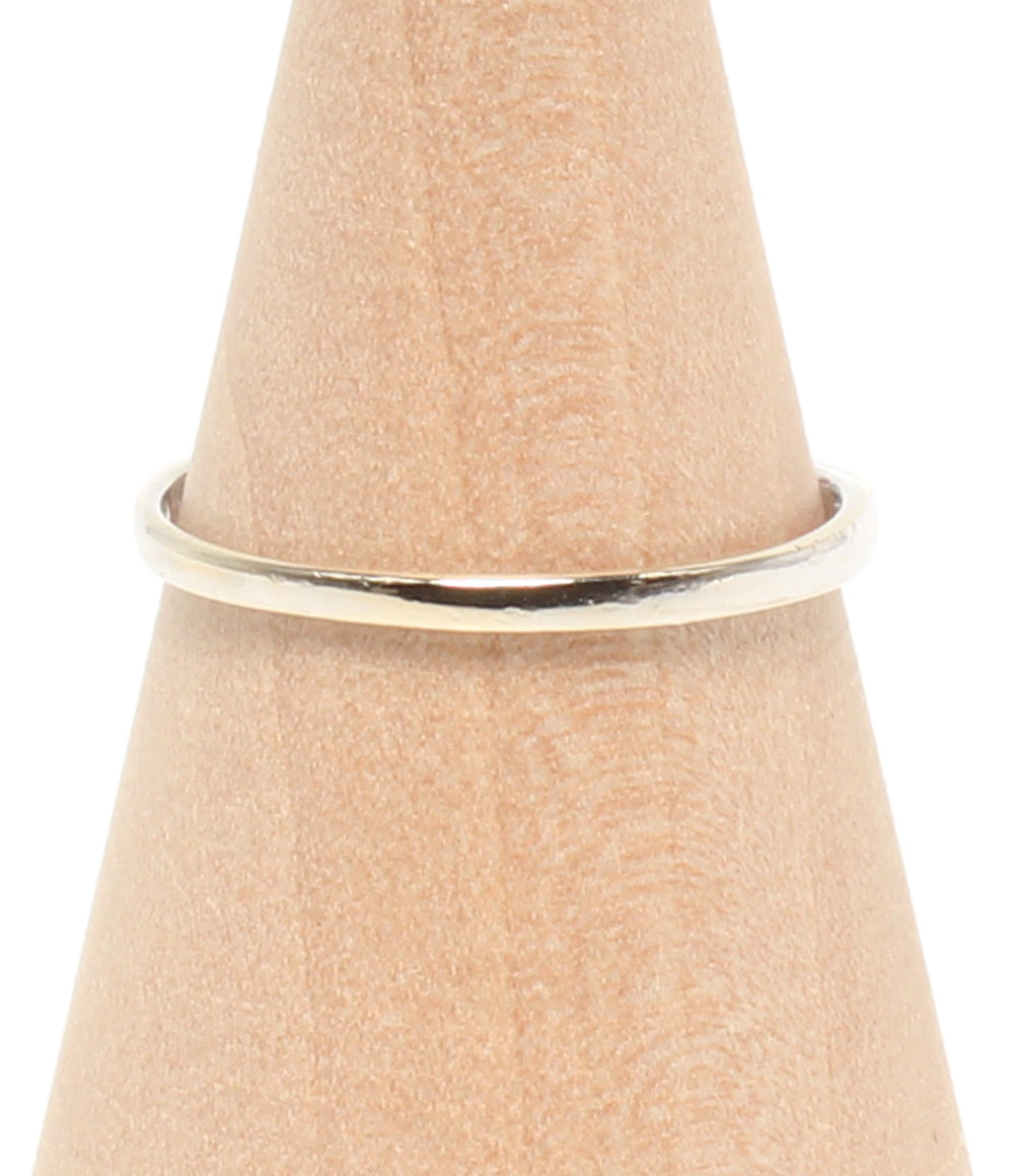 美品 リング 指輪 K18WG ルビー 0.25ct ダイヤ 0.15ct ハートモチーフ レディース SIZE 11号