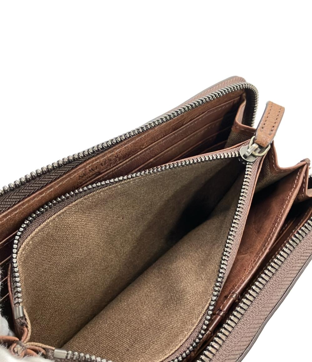 NOMADOI ラウンドファスナー長財布 メンズ ノマドイ