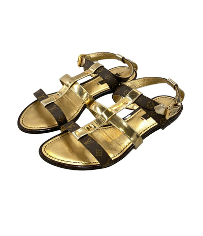 LOUIS VUITTON ストラップサンダル モノグラム レディース SIZE 37 (24.5cm) ルイ・ヴィトン