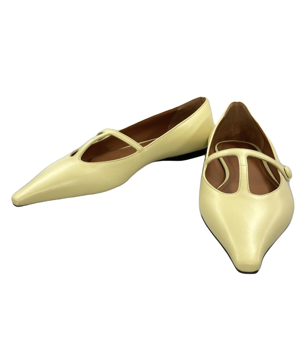 美品 ネオアス パンプス ポインテッドトゥ メリージェーン レディース SIZE 37 (L) NEOUS