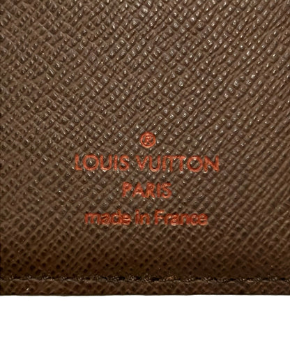 LOUIS VUITTON カード入れ 名刺入れ オーガナイザー ドゥ ポッシュ ダミエ エベヌ N61721 レディース メンズ ルイ・ヴィトン
