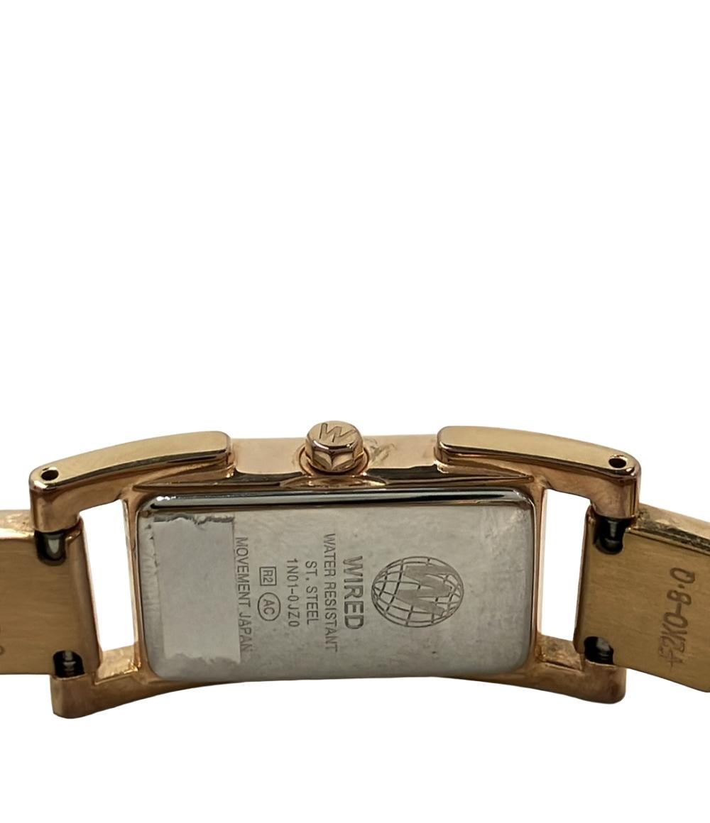 セイコー 腕時計 WIRED ワイアード クオーツ シェル 1N01-0JZ0 レディース SEIKO