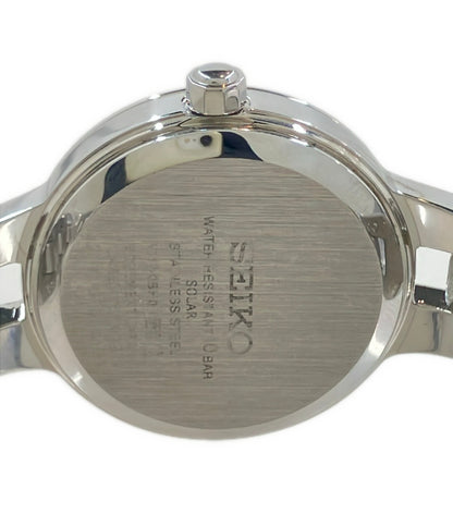 SEIKO 腕時計 ソーラー V117-0BH0 レディース セイコー