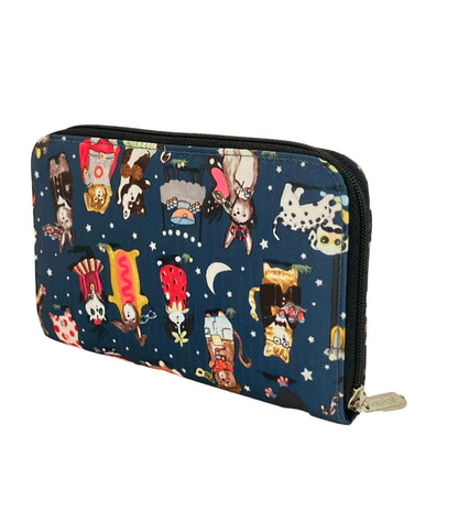 美品 LeSportsac ラウンドファスナー長財布 レディース レスポートサック