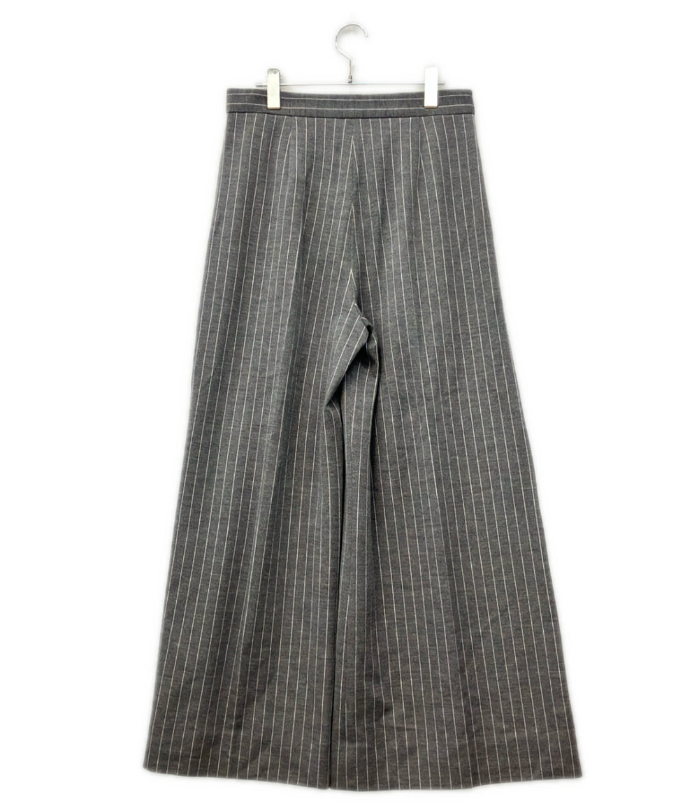 美品 MAX MARA ストライプ パンツ 2317860133 レディース SIZE 46 (XL) マックスマーラ