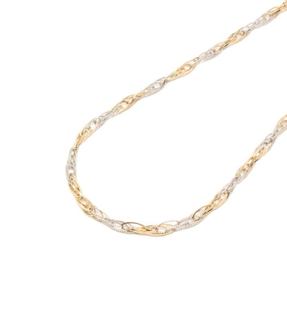 美品 ネックレス K18 Pt850 レディース COOP