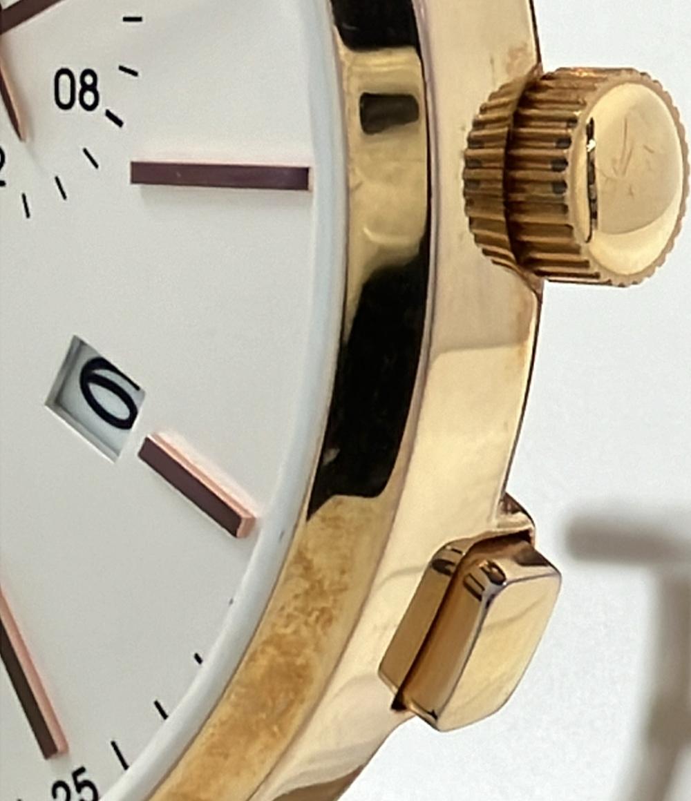 腕時計 クオーツ ホワイト メンズ