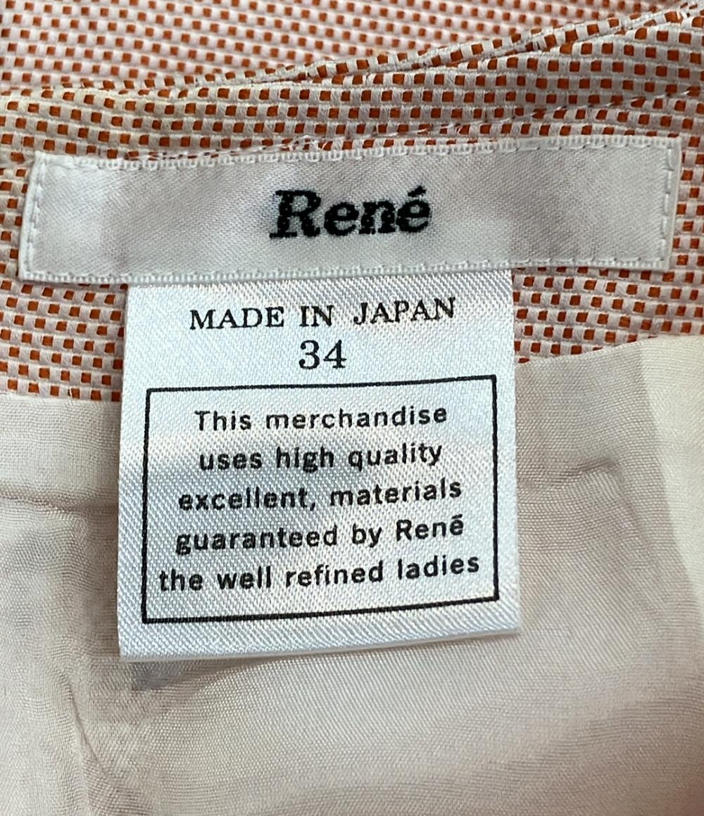 ルネ ステッチスカート レディース SIZE 34 (XS) Rene