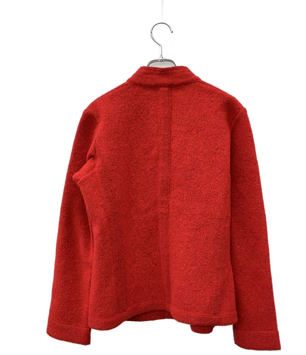 HaaT ISSEY MIYAKE 圧縮ウールスタンドカラージャケット レディース