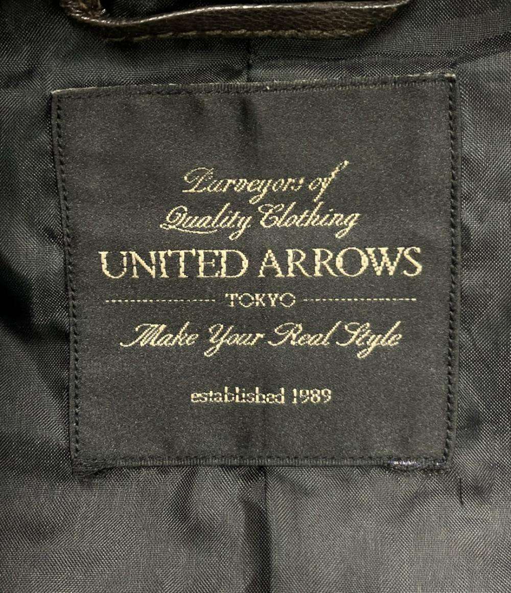 ユナイテッドアローズ シングルライダースジャケット メンズ SIZE S (S) UNITED ARROWS