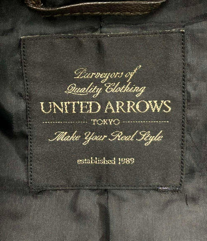 ユナイテッドアローズ シングルライダースジャケット メンズ SIZE S (S) UNITED ARROWS