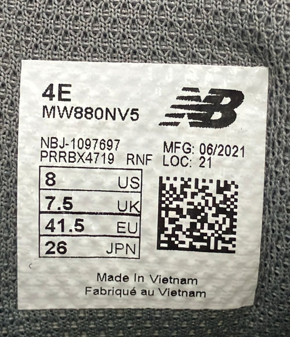 NEW BALANCE ローカットスニーカー MW880NV5 メンズ SIZE 260 ニューバランス