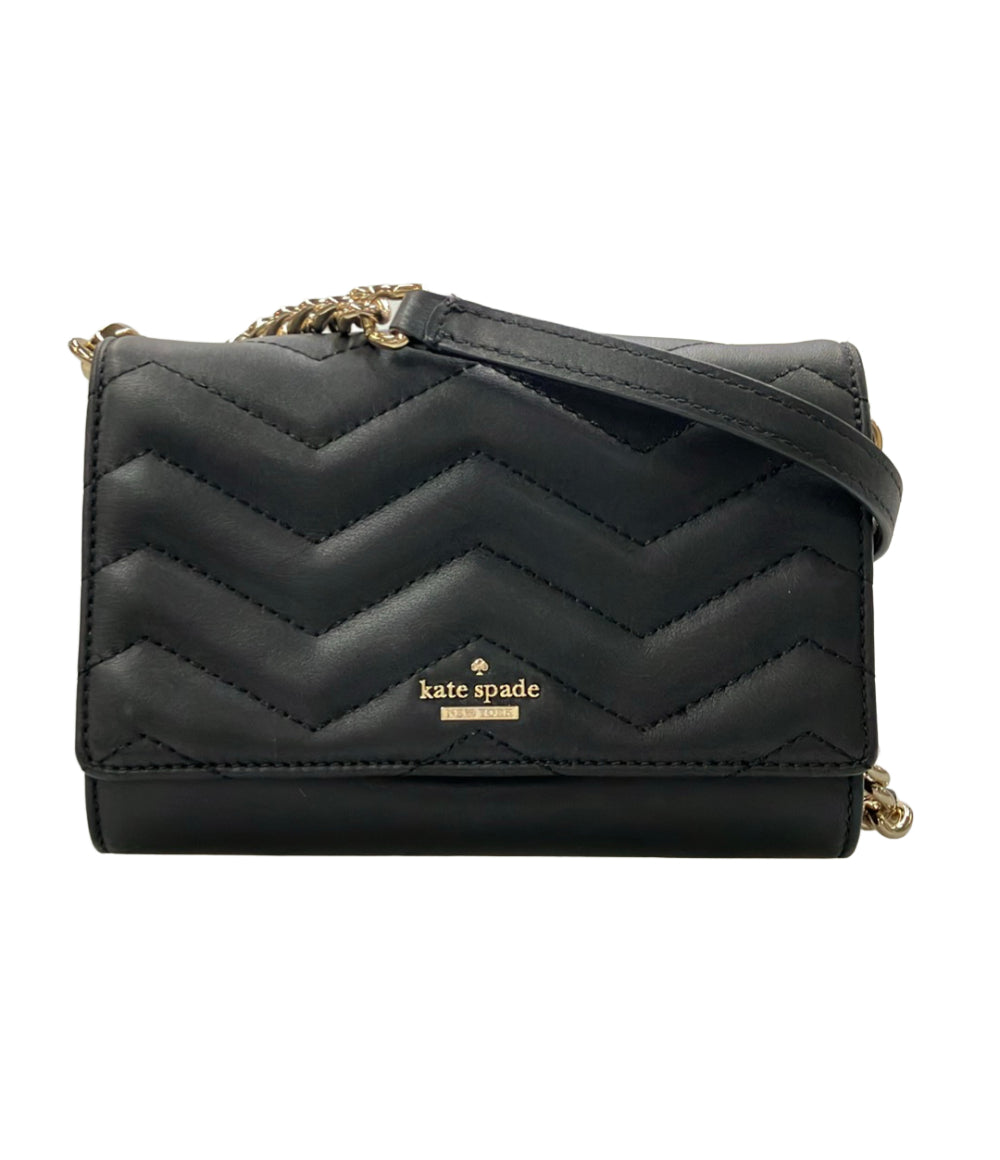 美品 Kate Spade ショルダーバッグ 斜め掛け チェーン レディース ケイトスペード