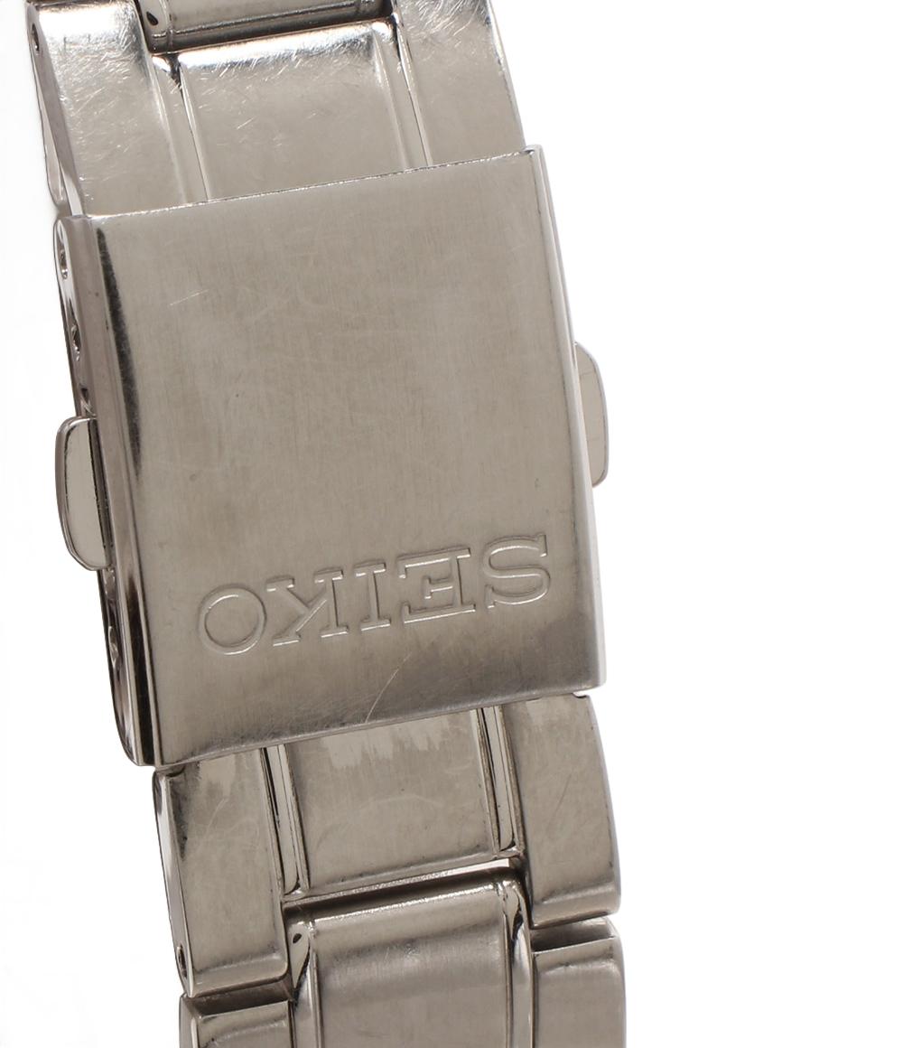 SEIKO 腕時計 ANA限定モデル ソーラー ブラック系 V172-0BA0 メンズ セイコー