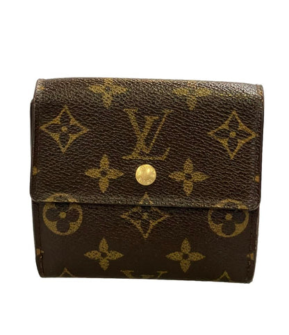 ルイヴィトン 二つ折り財布 ポルトモネビエカルトクレディ モノグラム M61652 レディース LOUIS VUITTON