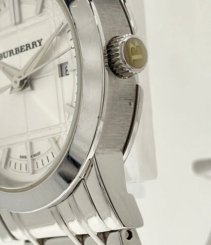 BURBERRY 腕時計 クオーツ シルバー BU1351 メンズ バーバリー