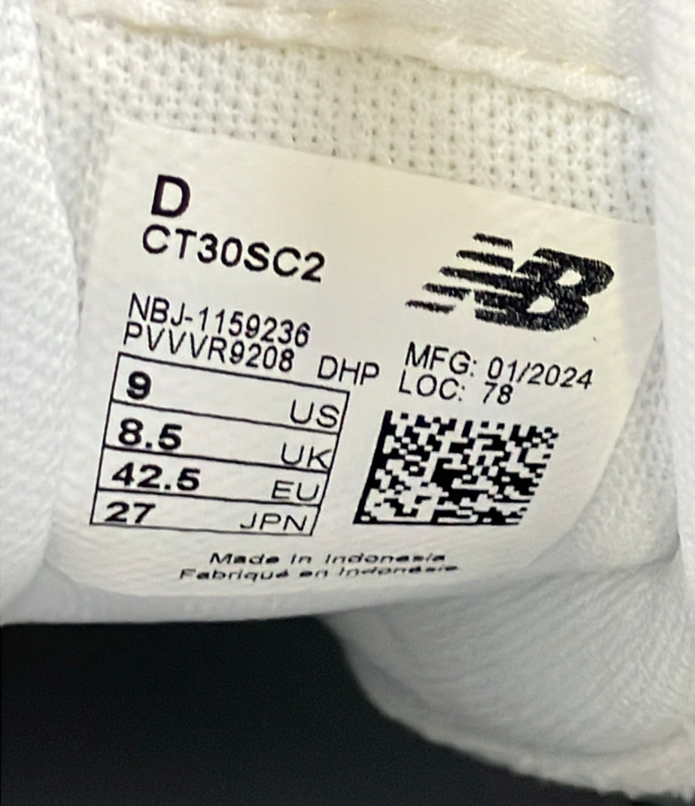 美品 NEW BALANCE ローカットスニーカー CT30SC2 メンズ SIZE 27.0 ニューバランス