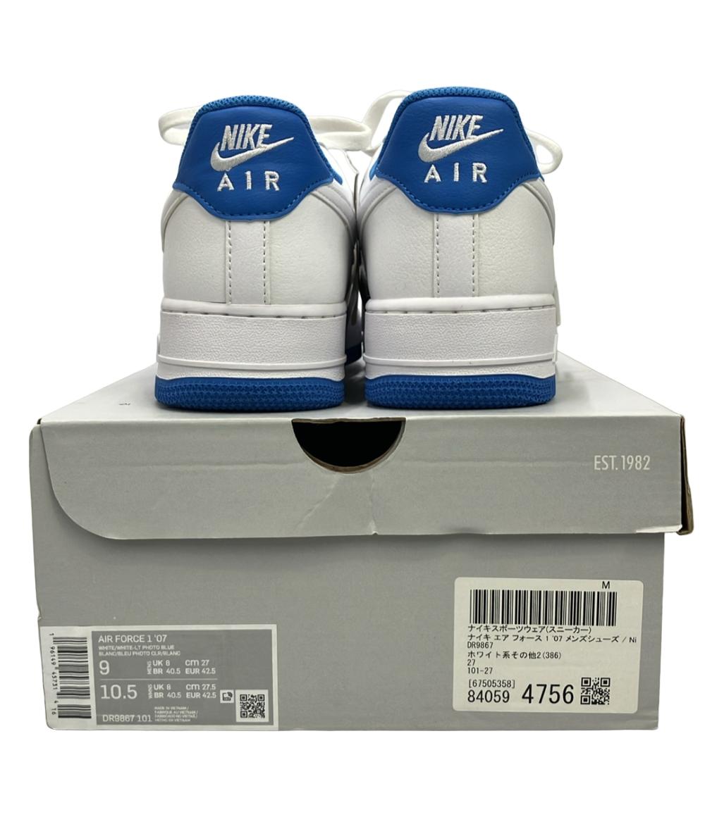 美品 NIKE ローカットスニーカー エア フォース 1 '07 DR9867-101 メンズ SIZE 27.0 ナイキ