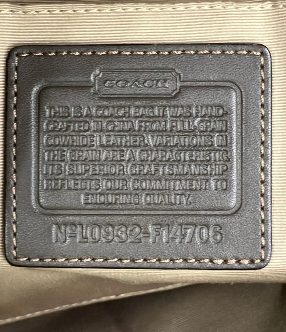 COACH ショルダーバッグ 2WAY 斜め掛け 肩掛け F14706 レディース コーチ