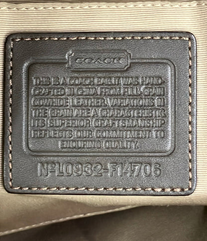 COACH ショルダーバッグ 2WAY 斜め掛け 肩掛け F14706 レディース コーチ