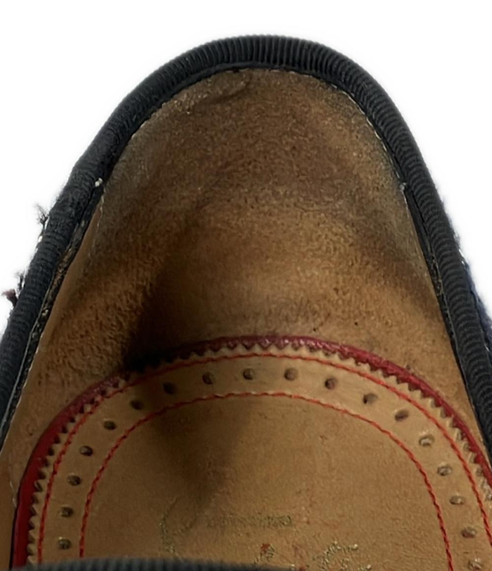 クリスチャンルブタン スリッポン タッセル メンズ SIZE 39 1/2 (XS