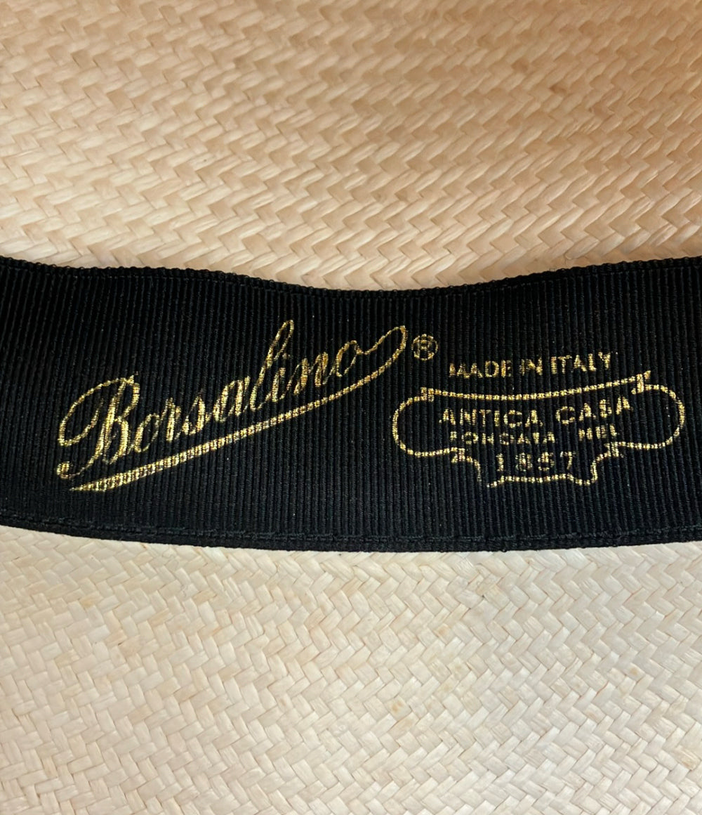 Borsalino パナマハット パナマキート メンズ SIZE 62 ボルサリーノ