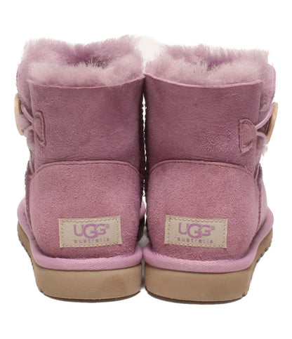 アグ  ムートンブーツ ショートブーツ  ミニベイリーボタン    レディース SIZE 22.0 (XS以下) UGG