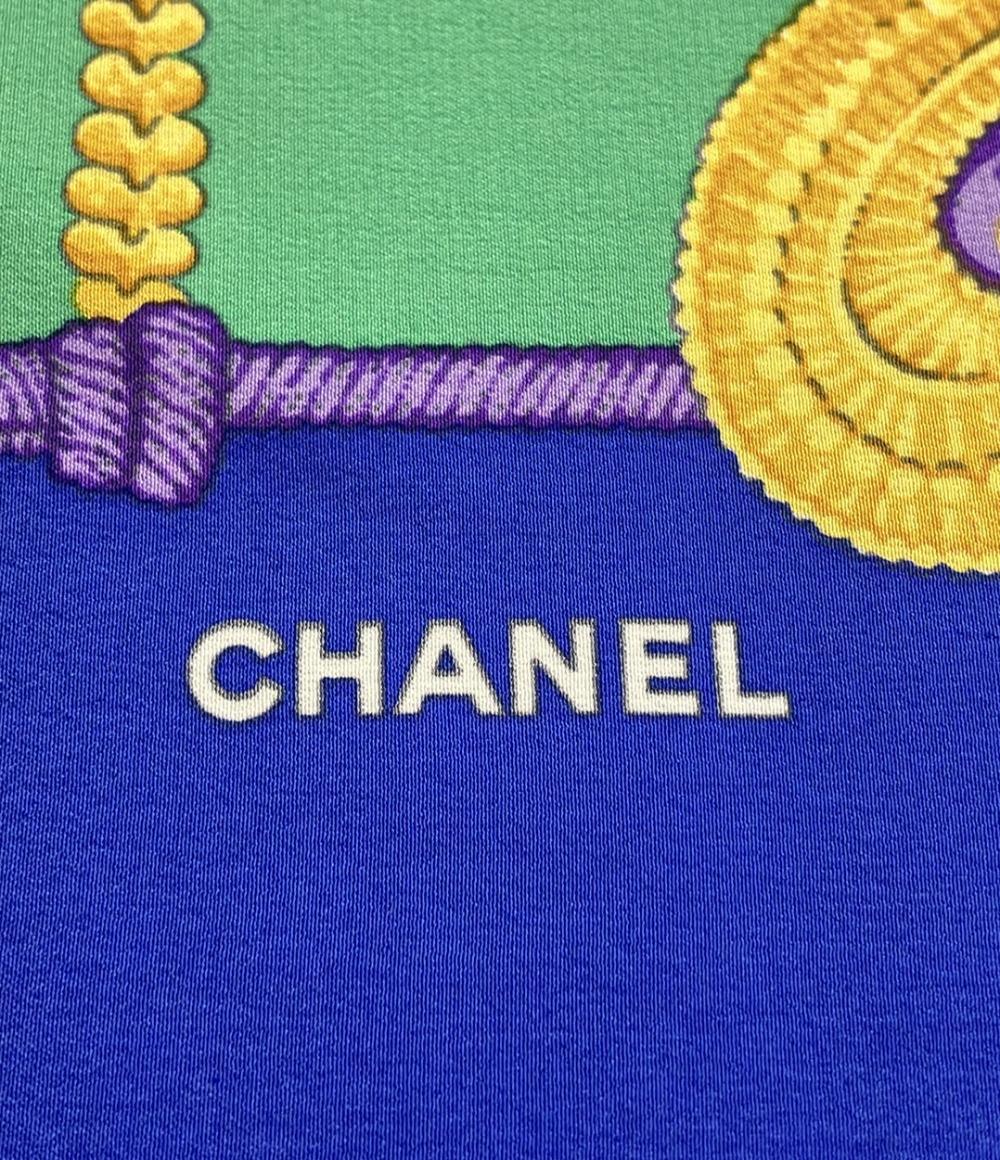 美品 シャネル スカーフ シルク100% レディース CHANEL