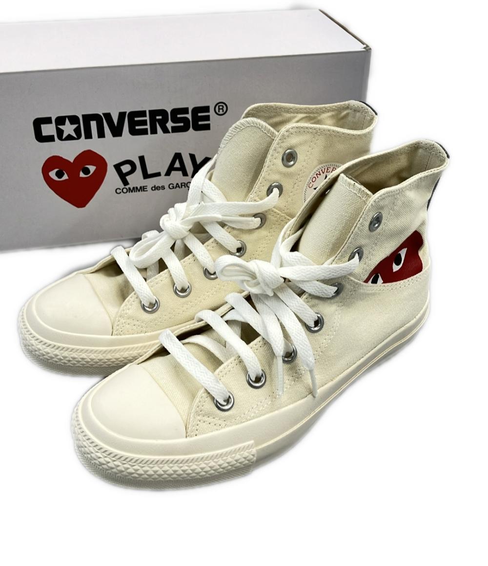 CONVERSE PLAY COMME des GARCONS ハイカットスニーカー オールスター 1CL876 レディース SIZE 23.0 (M) コンバース プレイコムデギャルソン