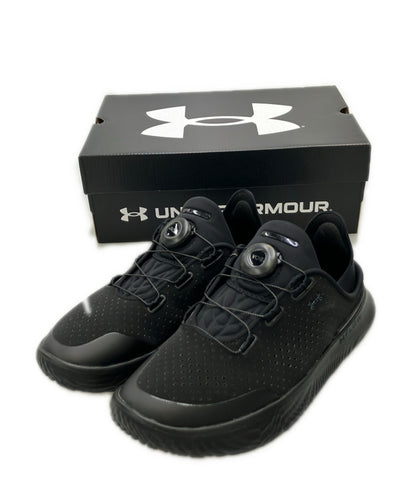美品 UNDER ARMOUR ローカットスニーカー UA Flow Slipspeed Trainer 3026197-008 レディース SIZE 24.5 アンダーアーマー