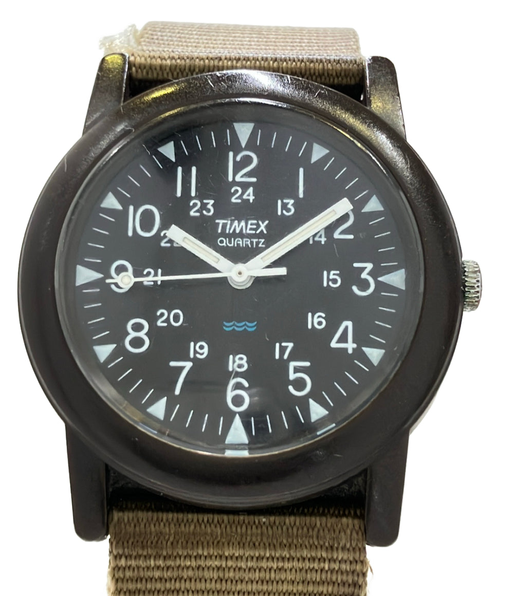 TIMEX 腕時計 クオーツ ブラウン メンズ タイメックス