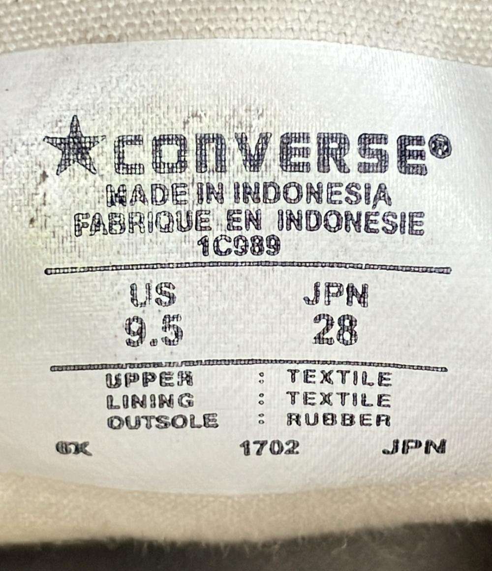 訳あり コンバース ローカットスニーカー CANVAS ALL STAR OX 1C989 メンズ SIZE 28 (XL) CONVERSE