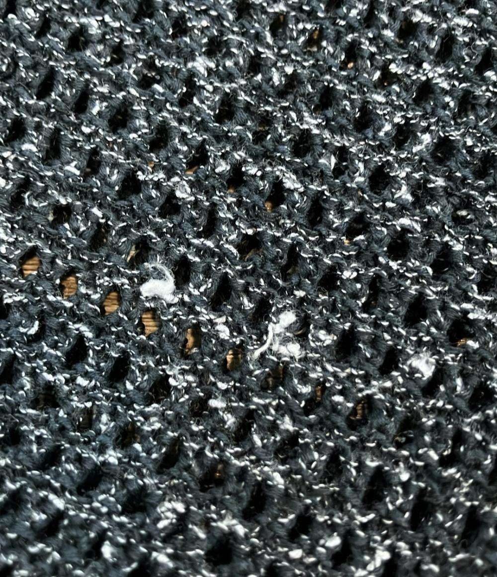 YOKE 長袖カーディガン 25SS メッシュ編み MESH KNITTED SHIRT CARDIGAN YK25SS0956S メンズ SIZE 3 (L) ヨーク