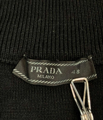 PRADA トライアングルロゴ ジップアップパーカー UMG107 メンズ SIZE 48 プラダ