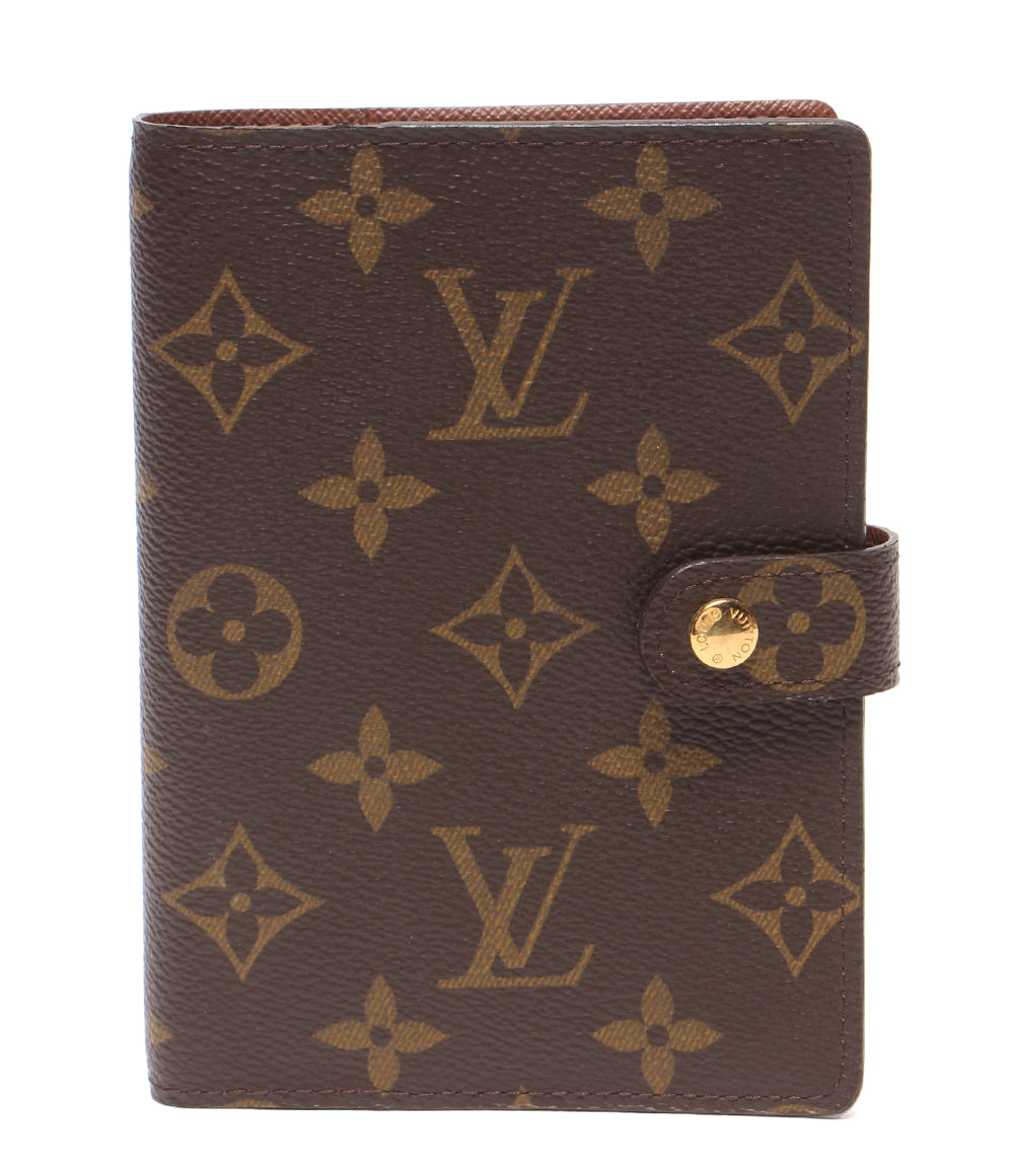 美品 LOUIS VUITTON 手帳カバー アジェンダPM モノグラム R20005 レディース メンズ ルイ・ヴィトン