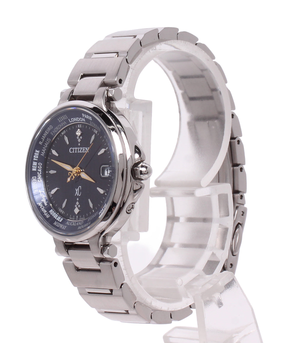 CITIZEN 腕時計 クロスシー xC ハッピーライト ソーラー電波 ブルー H246-T024726 レディース シチズン