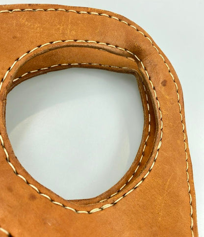 ロビタ 編み込みレザーミニハンドバッグ レディース robita